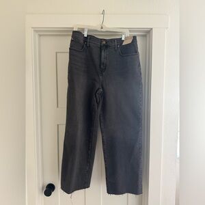 Madewell perfect vintage wide-leg crop jean
